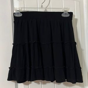womens black skirt